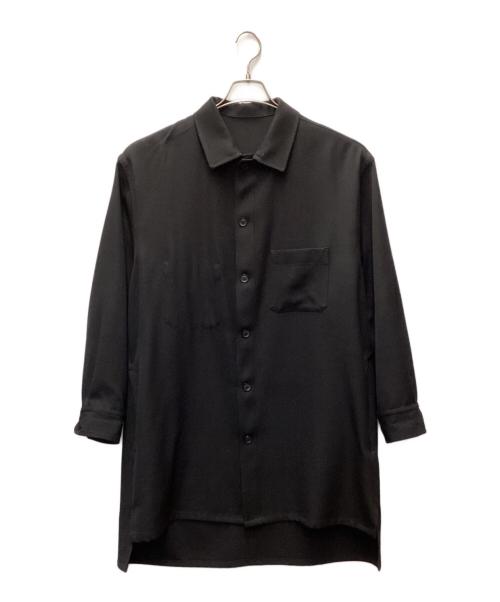 Yohji Yamamoto pour homme（ヨウジヤマモト プールオム）Yohji Yamamoto pour homme (ヨウジヤマモト プールオム) 長袖ブラウス ブラック サイズ:2の古着・服飾アイテム
