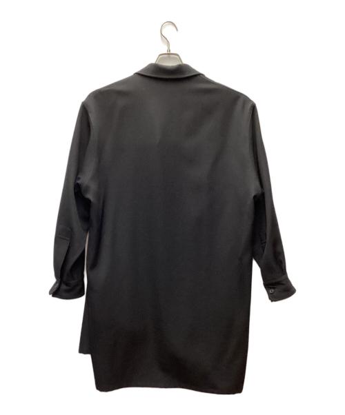 Yohji Yamamoto pour homme（ヨウジヤマモト プールオム）Yohji Yamamoto pour homme (ヨウジヤマモト プールオム) 長袖ブラウス ブラック サイズ:2の古着・服飾アイテム