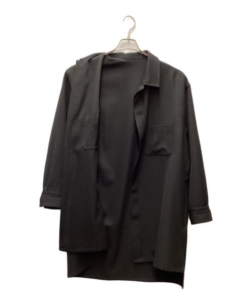 Yohji Yamamoto pour homme（ヨウジヤマモト プールオム）Yohji Yamamoto pour homme (ヨウジヤマモト プールオム) 長袖ブラウス ブラック サイズ:2の古着・服飾アイテム