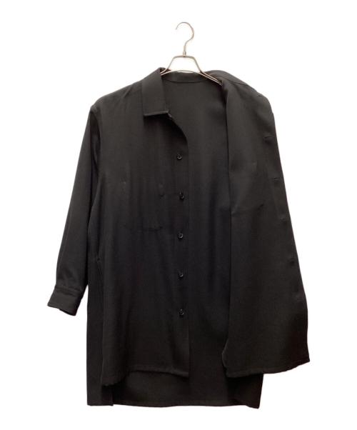 Yohji Yamamoto pour homme（ヨウジヤマモト プールオム）Yohji Yamamoto pour homme (ヨウジヤマモト プールオム) 長袖ブラウス ブラック サイズ:2の古着・服飾アイテム
