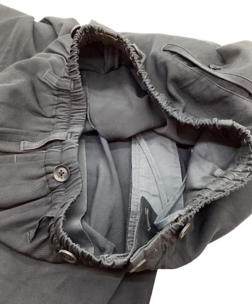 Yohji Yamamoto pour homme（ヨウジヤマモト プールオム）Yohji Yamamoto pour homme (ヨウジヤマモト プールオム) 18AWムラ染めSarouel Sサルエルパンツ ブラック サイズ:2の古着・服飾アイテム