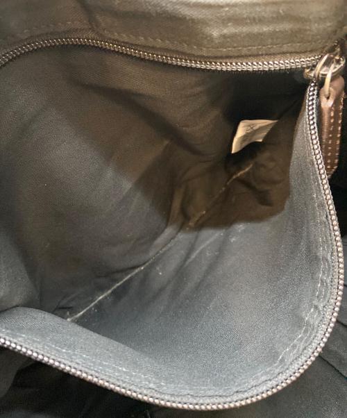 BURBERRY BLACK LABEL（バーバリーブラックレーベル）BURBERRY BLACK LABEL (バーバリーブラックレーベル) 2WAYバッグ ネイビー×ブラウンの古着・服飾アイテム