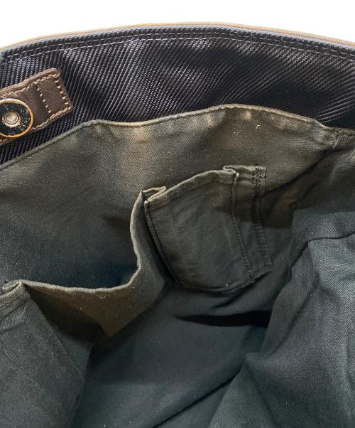 BURBERRY BLACK LABEL（バーバリーブラックレーベル）BURBERRY BLACK LABEL (バーバリーブラックレーベル) 2WAYバッグ ネイビー×ブラウンの古着・服飾アイテム