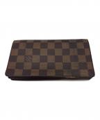 LOUIS VUITTONルイ ヴィトン）の古着「長財布/ダミエ・ポルトバルール・カルトクレディ」