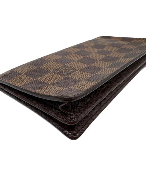 LOUIS VUITTON（ルイ ヴィトン）LOUIS VUITTON (ルイ ヴィトン) 長財布/ダミエ・ポルトバルール・カルトクレディの古着・服飾アイテム