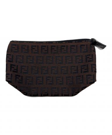 古いFENDIのポーチ【激カワ】 楽天市場】☆極美品☆ フェンディ/FENDI ズッカ ポーチ キャンバス