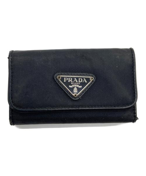 PRADA（プラダ）PRADA (プラダ) キーケース ブラックの古着・服飾アイテム