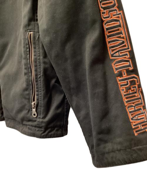 HARLEY-DAVIDSON（ハーレーダビッドソン）HARLEY-DAVIDSON (ハーレーダビッドソン) リバーシブルジャケット ベージュ サイズ:Lの古着・服飾アイテム