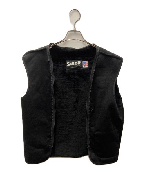Schott（ショット）Schott (ショット) シングルライダースジャケット ブラック サイズ:42の古着・服飾アイテム