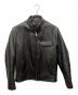 Schott（ショット）の古着「シングルライダースジャケット」｜ブラック
