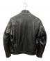 Schott (ショット) シングルライダースジャケット ブラック サイズ:42：30000円