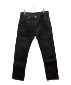 IRON HEARTアイアンハート）の古着「デニムパンツ/21oz EXTRA HEAVY DENIM」｜ブラック