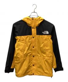 THE NORTH FACE（ザ ノース フェイス）の古着「マウンテンライトジャケット」｜イエロー×ブラック