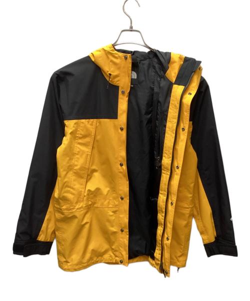 THE NORTH FACE（ザ ノース フェイス）THE NORTH FACE (ザ ノース フェイス) マウンテンライトジャケット イエロー×ブラック サイズ:Mの古着・服飾アイテム