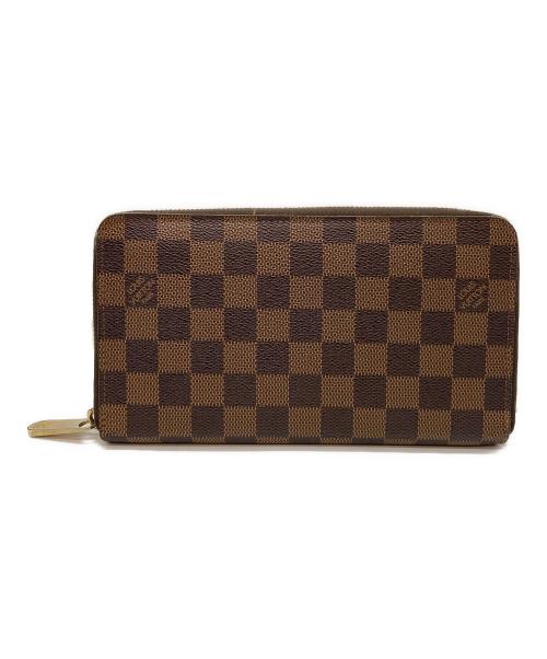 LOUIS VUITTON（ルイ ヴィトン）LOUIS VUITTON (ルイ ヴィトン) ラウンドファスナー財布 ブラウンの古着・服飾アイテム