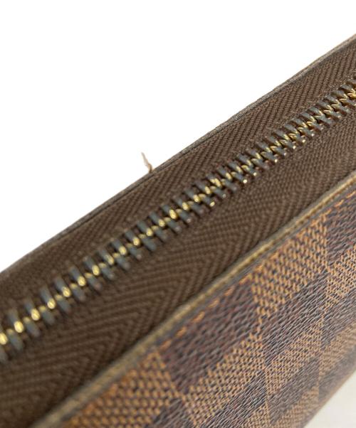 LOUIS VUITTON（ルイ ヴィトン）LOUIS VUITTON (ルイ ヴィトン) ラウンドファスナー財布 ブラウンの古着・服飾アイテム