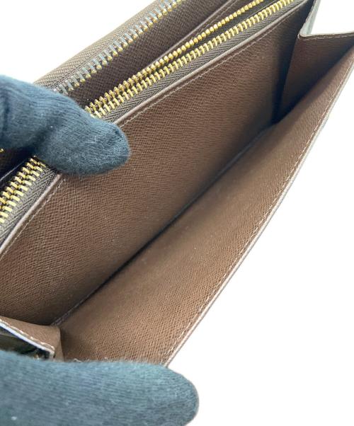 LOUIS VUITTON（ルイ ヴィトン）LOUIS VUITTON (ルイ ヴィトン) ラウンドファスナー財布 ブラウンの古着・服飾アイテム