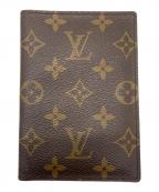 LOUIS VUITTONルイ ヴィトン）の古着「パスポートケース」｜ブラウン
