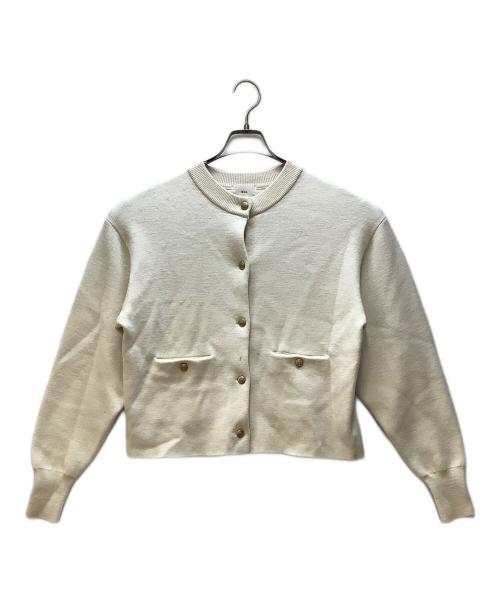 IENA（イエナ）IENA (イエナ) 厚手カーディガン アイボリー サイズ:FREEの古着・服飾アイテム