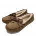 UGG（アグ）の古着「モカシンシューズDAKOTA（ダコタ）」｜ベージュ×ブラウン