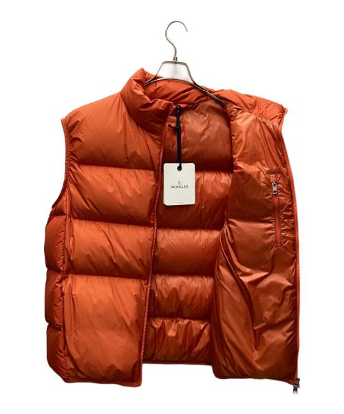 MONCLER（モンクレール）MONCLER (モンクレール) アルマスパデットジレ オレンジ サイズ:XXLの古着・服飾アイテム