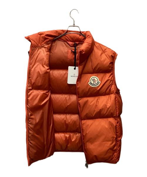 MONCLER（モンクレール）MONCLER (モンクレール) アルマスパデットジレ オレンジ サイズ:XXLの古着・服飾アイテム