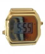 TIMEX×MM6 Maison Margielaタイメックス×エムエムシックスメゾンマルジェラ）の古着「リングウォッチ」｜ゴールド