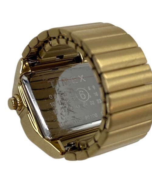 TIMEX（タイメックス）TIMEX (タイメックス) MM6 Maison Margiela (エムエムシックスメゾンマルジェラ) リングウォッチ ゴールド サイズ:不明の古着・服飾アイテム