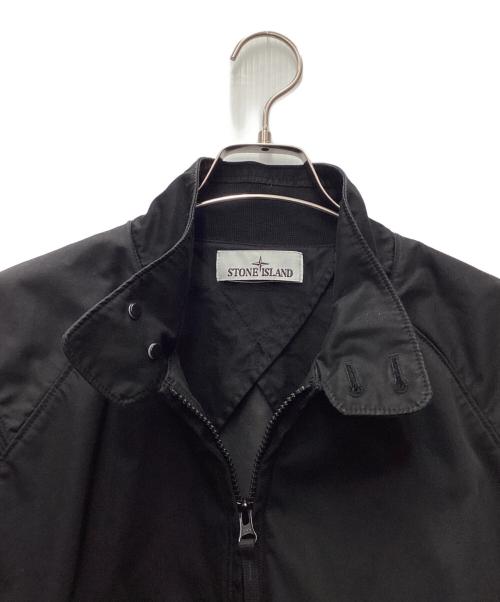 STONE ISLAND（ストーンアイランド）STONE ISLAND (ストーンアイランド) ブルゾン ブラック サイズ:Mの古着・服飾アイテム