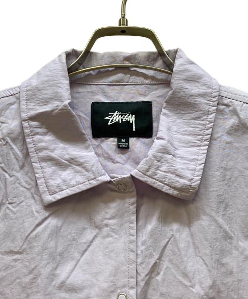 stussy（ステューシー）stussy (ステューシー) コーチジャケット ピンク サイズ:Mの古着・服飾アイテム