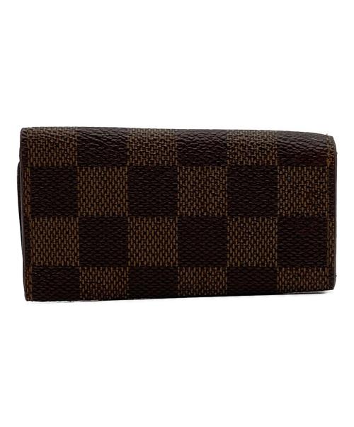 LOUIS VUITTON（ルイ ヴィトン）LOUIS VUITTON (ルイ ヴィトン) キーケース/ダミエ・キーケース ミュルティクレ4 ブラウンの古着・服飾アイテム