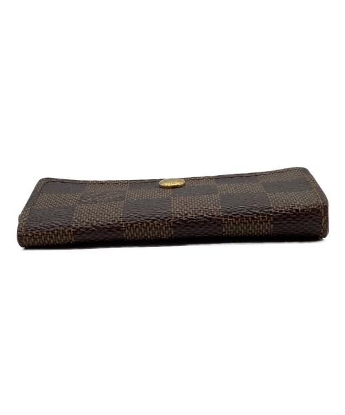 LOUIS VUITTON（ルイ ヴィトン）LOUIS VUITTON (ルイ ヴィトン) キーケース/ダミエ・キーケース ミュルティクレ4 ブラウンの古着・服飾アイテム