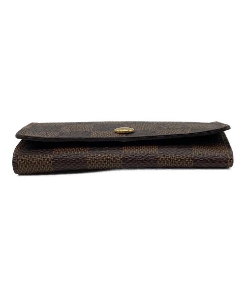 LOUIS VUITTON（ルイ ヴィトン）LOUIS VUITTON (ルイ ヴィトン) キーケース/ダミエ・キーケース ミュルティクレ4 ブラウンの古着・服飾アイテム