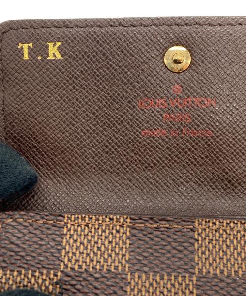 LOUIS VUITTON（ルイ ヴィトン）LOUIS VUITTON (ルイ ヴィトン) キーケース/ダミエ・キーケース ミュルティクレ4 ブラウンの古着・服飾アイテム