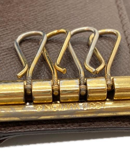 LOUIS VUITTON（ルイ ヴィトン）LOUIS VUITTON (ルイ ヴィトン) キーケース/ダミエ・キーケース ミュルティクレ4 ブラウンの古着・服飾アイテム