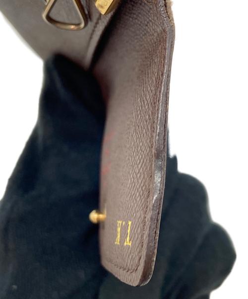 LOUIS VUITTON（ルイ ヴィトン）LOUIS VUITTON (ルイ ヴィトン) キーケース/ダミエ・キーケース ミュルティクレ4 ブラウンの古着・服飾アイテム