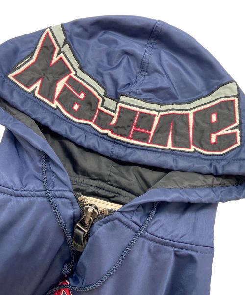 AVIREX（アヴィレックス）AVIREX (アヴィレックス) ジャケットNEW YORK HOODED AWARD JACKET ネイビー サイズ:Lの古着・服飾アイテム