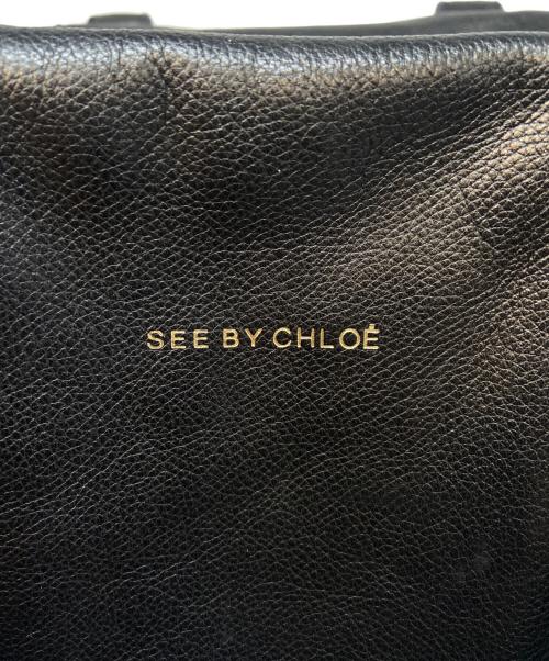 SEE BY CHLOE（シーバイクロエ）SEE BY CHLOE (シーバイクロエ) ボストンバッグ ブラックの古着・服飾アイテム