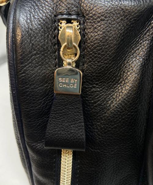 SEE BY CHLOE（シーバイクロエ）SEE BY CHLOE (シーバイクロエ) ボストンバッグ ブラックの古着・服飾アイテム