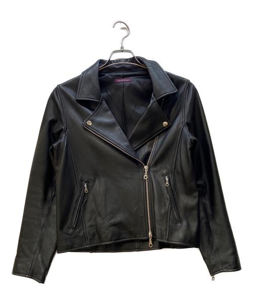 URBAN RESEARCH（アーバンリサーチ）URBAN RESEARCH (アーバンリサーチ) ダブルライダースジャケット/れざーじゃ ブラック サイズ:Mの古着・服飾アイテム