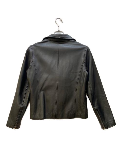 URBAN RESEARCH（アーバンリサーチ）URBAN RESEARCH (アーバンリサーチ) ダブルライダースジャケット/れざーじゃ ブラック サイズ:Mの古着・服飾アイテム