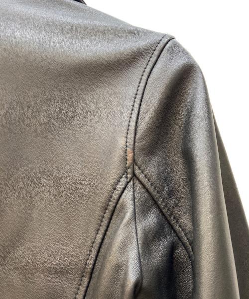 URBAN RESEARCH（アーバンリサーチ）URBAN RESEARCH (アーバンリサーチ) ダブルライダースジャケット/れざーじゃ ブラック サイズ:Mの古着・服飾アイテム