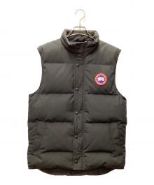 CANADA GOOSE（カナダグース）の古着「ダウンベスト」｜ブラック