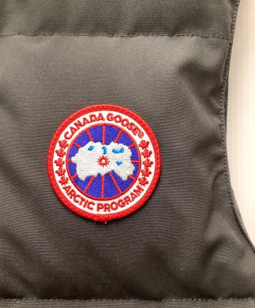 CANADA GOOSE（カナダグース）CANADA GOOSE (カナダグース) ダウンベスト ブラック サイズ:Mの古着・服飾アイテム