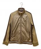 BURBERRY BLACK LABELバーバリーブラックレーベル）の古着「トラックジャケット」｜カーキ×ブラック