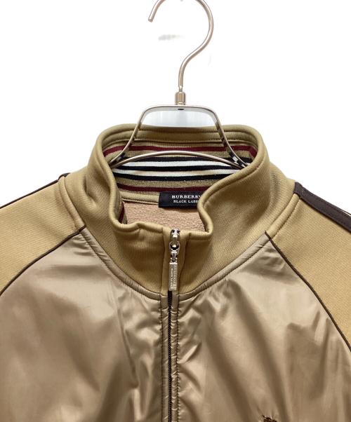 BURBERRY BLACK LABEL（バーバリーブラックレーベル）BURBERRY BLACK LABEL (バーバリーブラックレーベル) トラックジャケット カーキ×ブラック サイズ:Lの古着・服飾アイテム