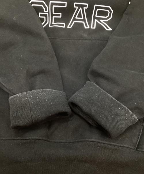 stussy（ステューシー）stussy (ステューシー) プルオーバーパーカー ブラック サイズ:Lの古着・服飾アイテム