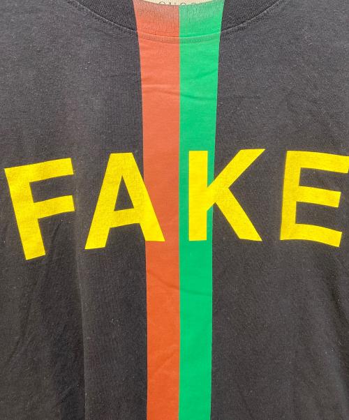 GUCCI（グッチ）GUCCI (グッチ) 半袖カットソー ブラック サイズ:Lの古着・服飾アイテム