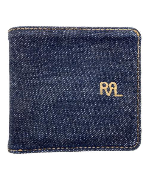 RRL（ダブルアールエル）RRL (ダブルアールエル) 2つ折り財布 インディゴの古着・服飾アイテム
