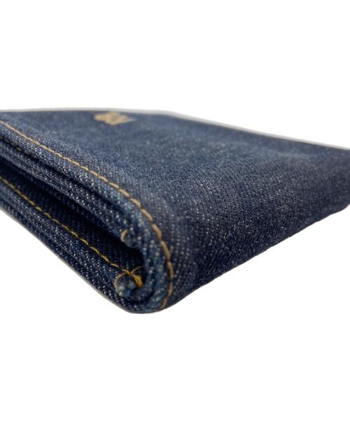 RRL（ダブルアールエル）RRL (ダブルアールエル) 2つ折り財布 インディゴの古着・服飾アイテム